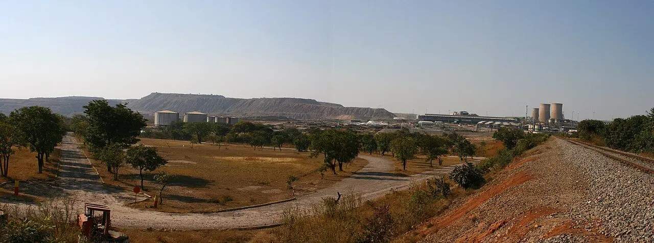 Nchanga copper mine near Chingola, Zambia